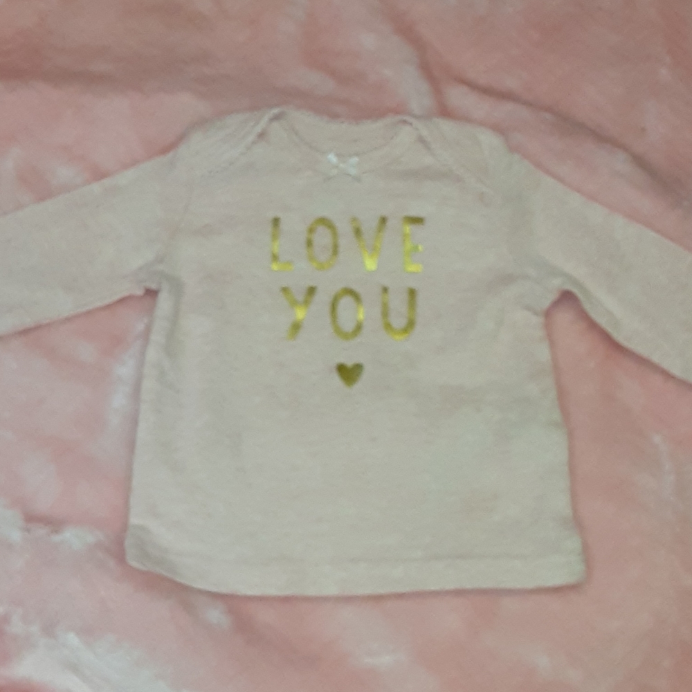 Baby girl long sleeve shirt